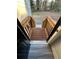 Wooden stairs leading to backyard from home's entrance at 1840 Judy Se Cir, Marietta, GA 30060