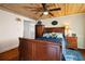 Bright bedroom featuring a comfortable bed and wood floors at 3170 New Macland Rd, Powder Springs, GA 30127