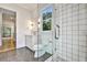 Clean bathroom with single vanity, toilet and shower at 2179 William Way, Atlanta, GA 30345