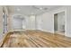 Spacious bedroom with hardwood floors and access to a private bathroom at 2179 William Way, Atlanta, GA 30345