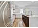 Sleek stainless steel refrigerator in a bright, modern kitchen at 2179 William Way, Atlanta, GA 30345