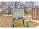 Grant Park Recreation Center sign with park amenities and information at 389 Kendrick Se Ave, Atlanta, GA 30315