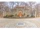 Water fountain inside the park, surrounded by landscaping and stone architecture at 389 Kendrick Se Ave, Atlanta, GA 30315