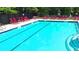 Relaxing community pool with two lap lanes at 5435 Flat Rock Pt, Stonecrest, GA 30038