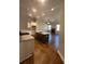 Kitchen boasts granite countertops, island, and stainless steel appliances at 269 Lakeside Pl, Canton, GA 30114