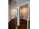 Walk-in pantry with ample shelving for food storage at 269 Lakeside Pl, Canton, GA 30114