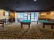 Game room featuring two billiard tables at 1280 W Peachtree W St # 1407, Atlanta, GA 30309