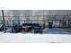 Outdoor patio furniture with fire pit and seating area at 1280 W Peachtree W St # 1407, Atlanta, GA 30309