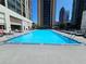 Stunning rooftop pool perfect for relaxation and recreation at 1280 W Peachtree W St # 1407, Atlanta, GA 30309