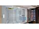 Interior view of a refrigerator with shelves and drawers at 1280 W Peachtree W St # 1407, Atlanta, GA 30309