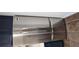 Stainless steel refrigerator with double doors at 1280 W Peachtree W St # 1407, Atlanta, GA 30309