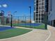 Community features a rooftop sport court with tennis and basketball at 1280 W Peachtree W St # 1407, Atlanta, GA 30309