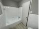 Clean bathroom with white tile and a shower/tub combo at 2812 Arlington Rd, Atlanta, GA 30344