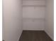 Large closet with wire shelving for storage at 6627 Coventry Pt, Austell, GA 30168