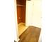 Walk-in closet featuring wire shelving and access to storage or utility area at 10252 Commons Xing, Jonesboro, GA 30238