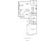 First floor plan of the home with a dining room, kitchen, Gathering room, breakfast area, and a 2 car garage at 11335 Bennett Ln, Johns Creek, GA 30097