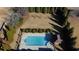 Aerial view of the pool and grounds at 511 Baxter Way, Marietta, GA 30064