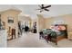 Inviting bedroom with vaulted ceilings, plush carpet, and ample natural light at 511 Baxter Way, Marietta, GA 30064