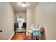 Cozy office nook with bar-height seating, perfect for a home office or study area, with ample natural light at 511 Baxter Way, Marietta, GA 30064