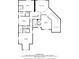 Upper floorplan with three bedrooms and two baths at 511 Baxter Way, Marietta, GA 30064