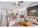 Open-concept design connects the living room, kitchen, and dining area, perfect for entertaining at 202 Bryon Ln, Acworth, GA 30102