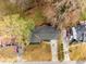 Overhead view of house and driveway at 2828 The Meadows Way, Atlanta, GA 30349