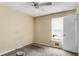 Simple bedroom with carpeted floor at 2828 The Meadows Way, Atlanta, GA 30349