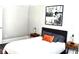 Bedroom with double bed, dark frame, and side tables at 531 Connally St, Atlanta, GA 30312