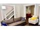 Open living space with stairs leading upstairs at 531 Connally St, Atlanta, GA 30312