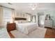 Tranquil main bedroom with hardwood floors, lots of natural light, and a large bed with elegant furnishings at 336 Cascade Nw Dr, Marietta, GA 30064