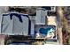 Home with pool and patio, seen from above at 3959 Saint Elisabeth Sq, Duluth, GA 30096