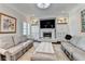 Spacious Gathering room featuring comfortable seating and built-in shelving at 3959 Saint Elisabeth Sq, Duluth, GA 30096