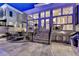 Outdoor patio with built-in grill and fireplace at 3959 Saint Elisabeth Sq, Duluth, GA 30096
