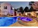 Inviting pool and spa area, perfect for outdoor entertaining at 3959 Saint Elisabeth Sq, Duluth, GA 30096