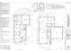 Architectural drawing showing first and second story floor plans for new home construction at 2318 Polar Rock Sw Ter, Atlanta, GA 30315