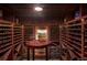 Impressive, temperature-controlled wine cellar with ample storage at 2583 Habersham Nw Rd, Atlanta, GA 30305