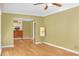 Spacious dining area with hardwood floors and neutral walls at 2289 Montrose Dr, East Point, GA 30344