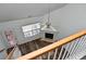 Living room with fireplace, wood flooring and access to deck at 2374 Suwanee Pointe Dr, Lawrenceville, GA 30043