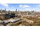 An aerial perspective of a mixed-use development with modern buildings and landscaping at 821 Ralph Mcgill Ne Blvd # 3216, Atlanta, GA 30306