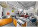 Inside view of the kitchenette area with seating in the community room at 821 Ralph Mcgill Ne Blvd # 3216, Atlanta, GA 30306