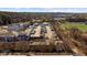 Aerial view of a multi-story parking garage atop residential building with ample parking spaces at 821 Ralph Mcgill Ne Blvd # 3216, Atlanta, GA 30306