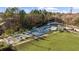 Aerial view of a public skate park with ramps and a grassy area at 821 Ralph Mcgill Ne Blvd # 3216, Atlanta, GA 30306