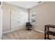 Bright bedroom with double doors and carpeted floor at 100 Orchard Ln, Covington, GA 30014