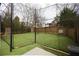 Backyard sports area with artificial turf and nets at 2455 Ellijay Ne Dr, Brookhaven, GA 30319