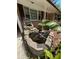 Exterior view of water feature, including tiered stone details and surrounding landscaping at 6625 Starling Sw Pl, Mableton, GA 30126