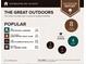 Infographic showing neighborhood outdoor activities near this home at 6715 Biscayne Blvd, Rex, GA 30273