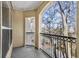 Private balcony with treetop views at 955 Juniper Ne St # 4331, Atlanta, GA 30309