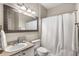 Bathroom with a shower/tub combo and updated vanity at 955 Juniper Ne St # 4331, Atlanta, GA 30309