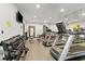 Fitness center with Matrix treadmills at 955 Juniper Ne St # 4331, Atlanta, GA 30309