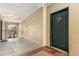 Well-lit hallway with access to unit and stairs at 955 Juniper Ne St # 4331, Atlanta, GA 30309